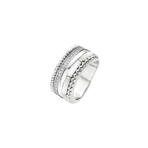Anello in argento Placcato e Madreperla
