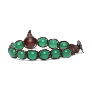 Bracciale TAMASHII Agata Verde