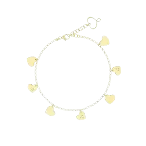 Bracciale in Argento 925 Dorato