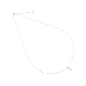 Girocollo in Oro 18kt con Cornetto