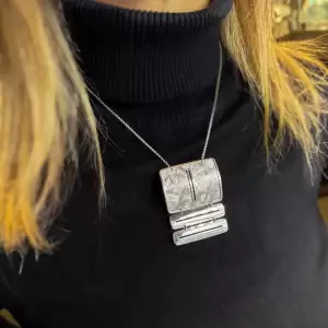 Collana MUSOLINO GIOIELLI con Pendente Geometrico Moderno