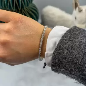 Bracciale MUSOLINO GIOIELLI Tennis in Argento 925