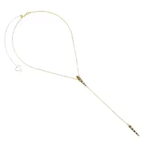 Girocollo in Argento Dorato con Serpente