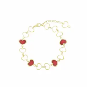 Bracciale in Argento 925 Dorato