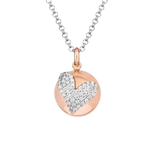 Collana Chiama Angeli in Argento Rosato